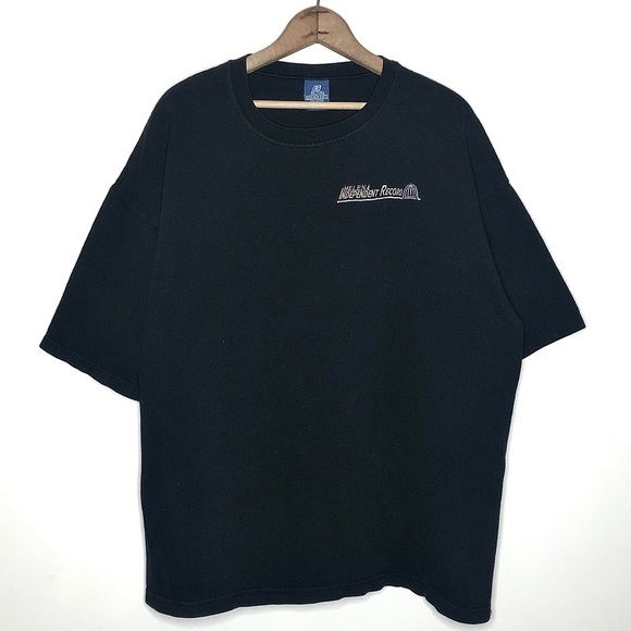 Vintage Other - Vintage Made in USA Black Crew Embroidered Shirt